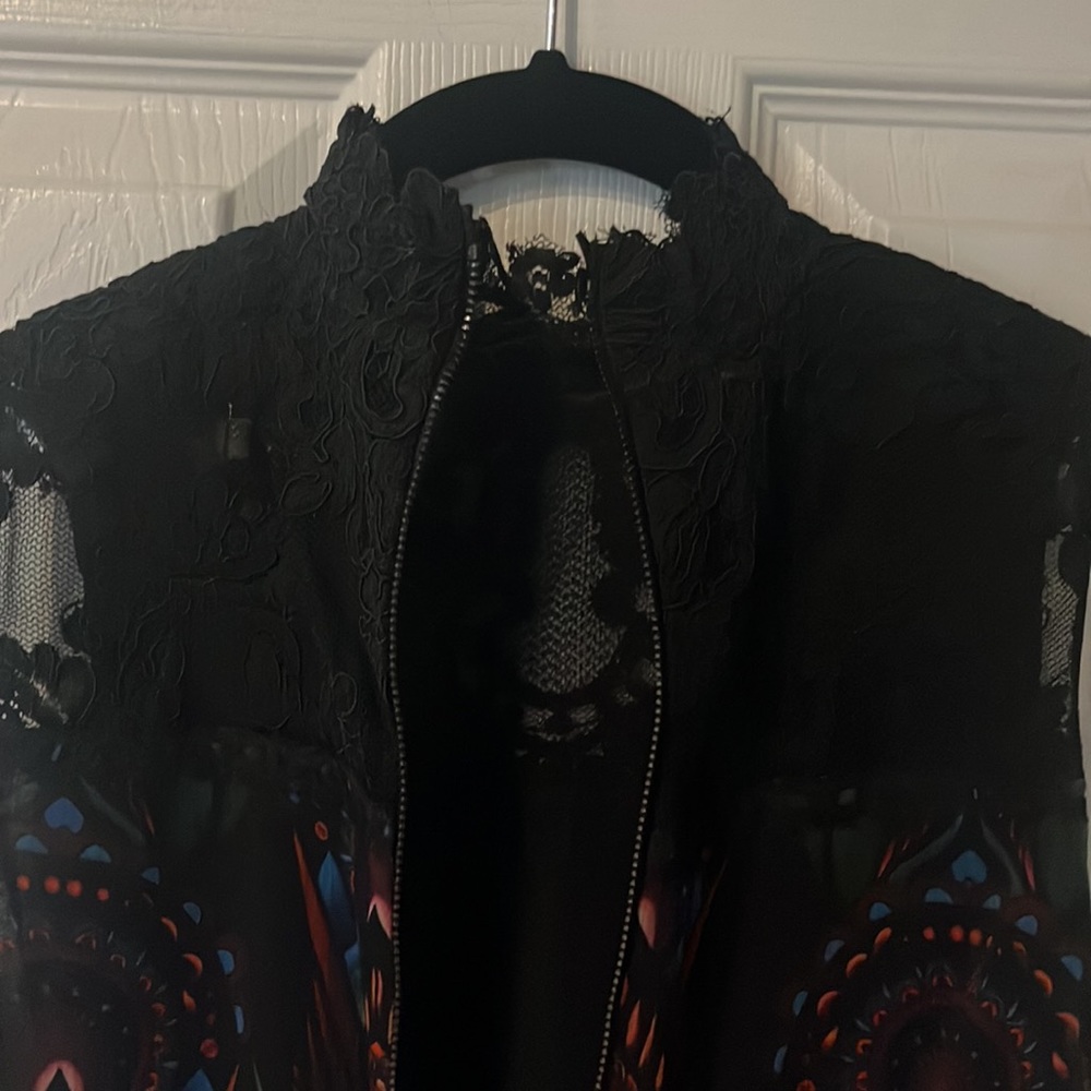 Alice + Olivia lace top dress, sz 2 - Picture 9 of 16